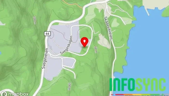 kart over SB Tech AS Programvareselskap i Flekkefjord