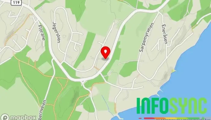 kart over Scan Modul Norway  i Larkollen