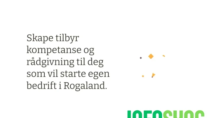 Skape: Etablerersenteret i Rogaland - Professor Olav Hanssens Vei 7a