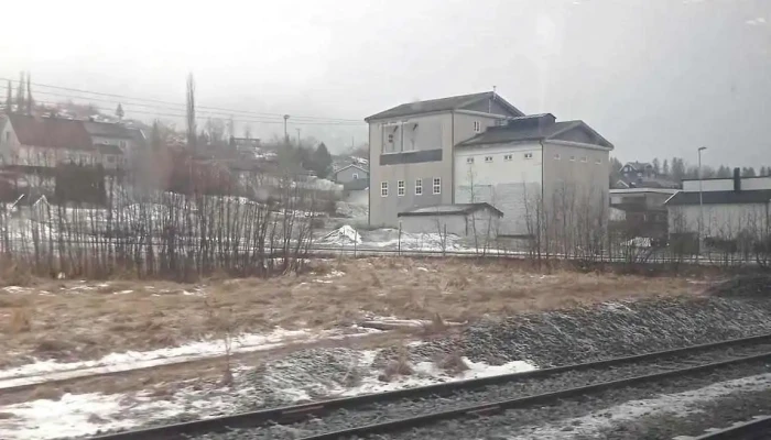 Skogn Stasjon -  Jernbanespor - Skogn