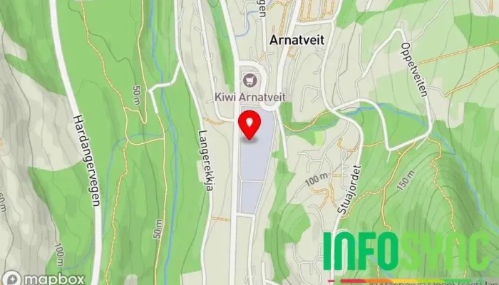 kart over Skyrr Eye AS Regnskapskontor i Arnatveit