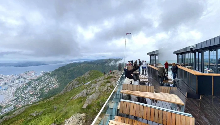 Skyskraperen Restaurant -  Street View 360deg - Bergen