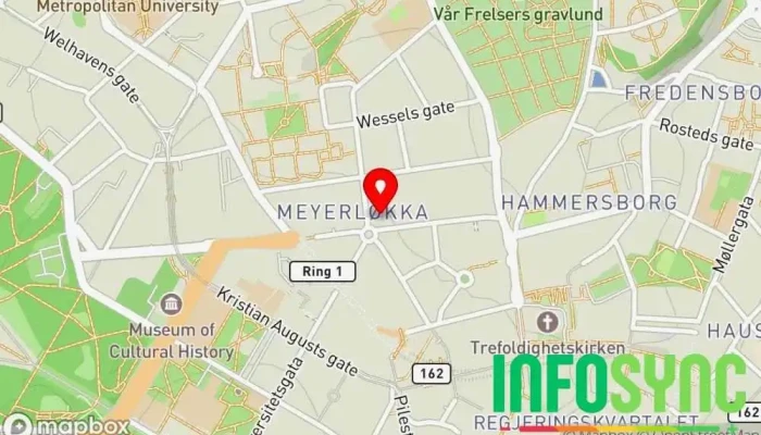 kart over Skytale AS IT-sikkerhetstjeneste, Teleselskap i Oslo