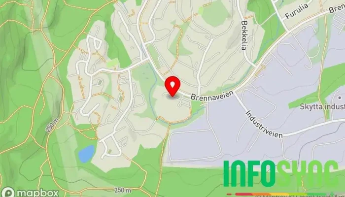 kart over Skytta Bo- og servicesenter Eldresenter i Hagan