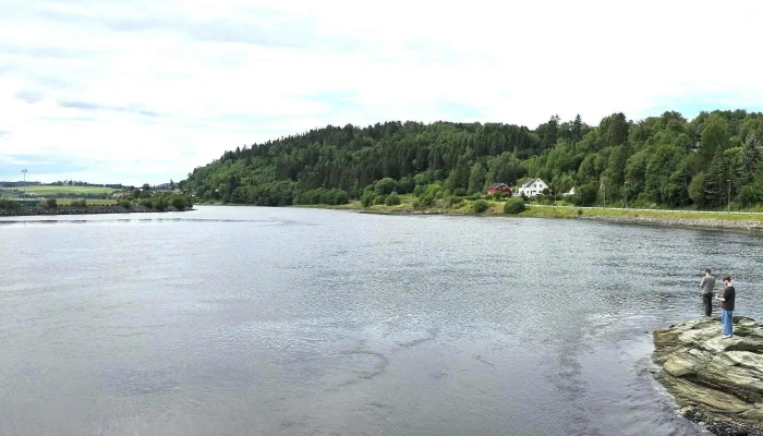 Snekkarberget Bru -  Plassering - Levanger