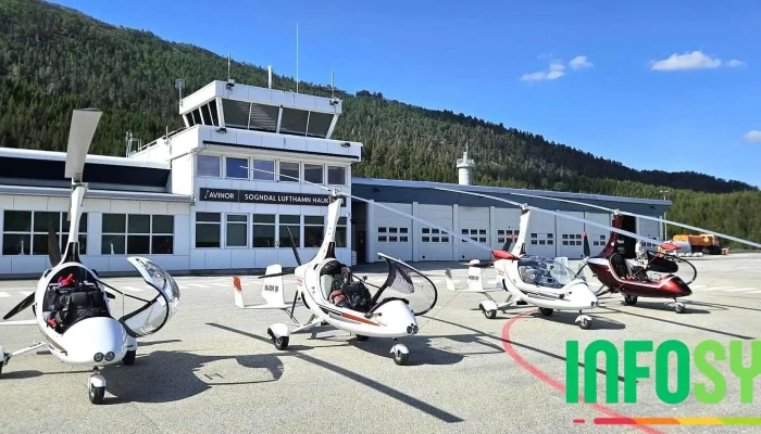 Sogndal Lufthamn Haukasen Fastvingefly - Kaupanger