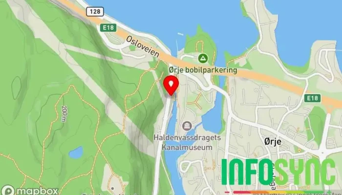 kart over SOOTspelet Ørje Teater, Marked i Ørje