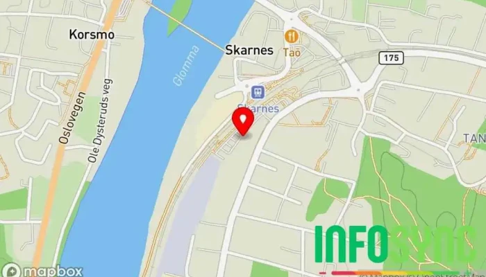 kart over Sør-odal Turområde i Skarnes