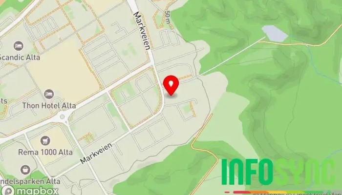 kart over Statens vegvesen, Alta trafikkstasjon Offentlig kontor i Alta
