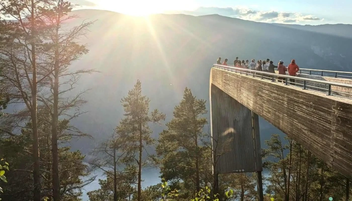 Stegastein -  Instagram - Aurland