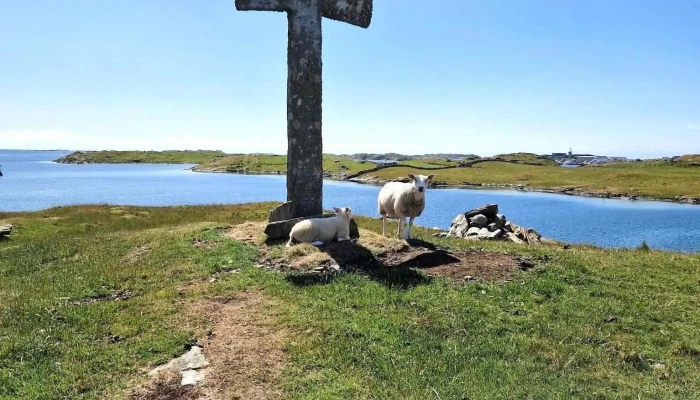 Steinkorset på Kvitsøy - Norge