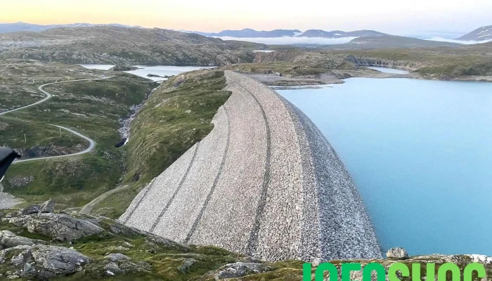 Storglomvassdamm -  Alle - Glomfjord