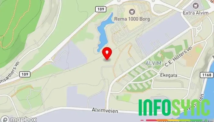 kart over Svev Trampolinepark Sarpsborg Fornøyelsessenter i Sarpsborg
