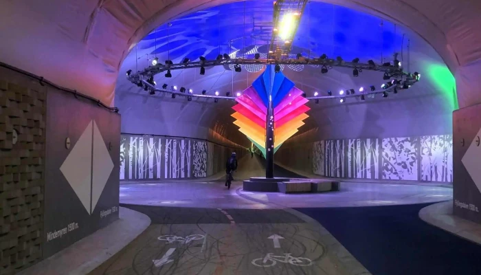 Sykkeltunnel (worlds longest bicycle tunnel) - Bergen