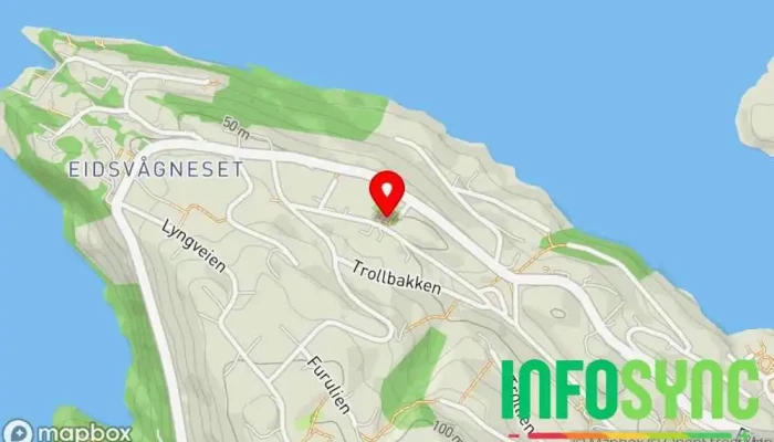 kart over Tele og Data Produkter Webdesigner, IT-konsulent, Datareparatør i Bergen