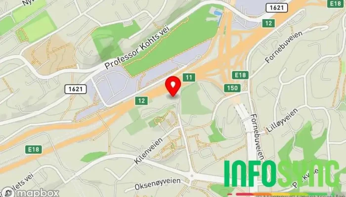 kart over Teleplan AS Programvareselskap i Lysaker