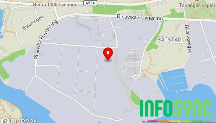 kart over Tenaris Global Services Norway AS - Inspection facility Tananger Maskinverksted i Tananger