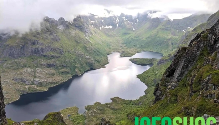 Tindstinden hike trailhead - Sørvågen
