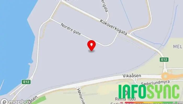kart over Tive Inc. Logistikk, Programvareselskap i Mo i Rana