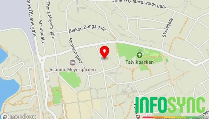 kart over Torggata 6 - et sosialt kontorfellesskap Kontorfellesskap i Mo i Rana