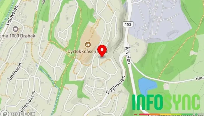 kart over Torkild Engebretsen DigitalIT  i Drøbak