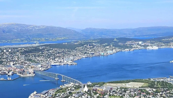 Tromso Utkikkspunkt Plassering - Tromsø