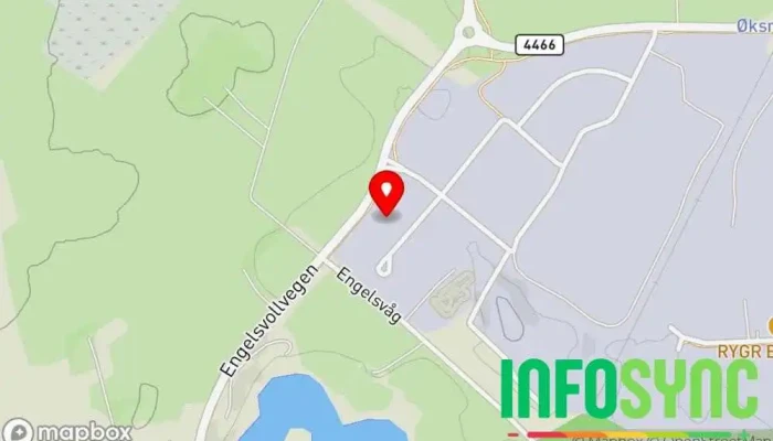 kart over TYO Automation AS Automasjonsselskap i Klepp Stasjon