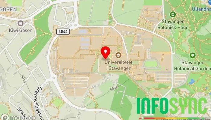 kart over UiS-IKT // Kurs & Kompetanse Utdanningssenter, IT-konsulent i Stavanger