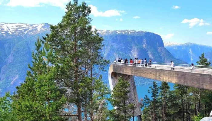 Utsiktspunkt -    Stegastein Nettsted - Aurland
