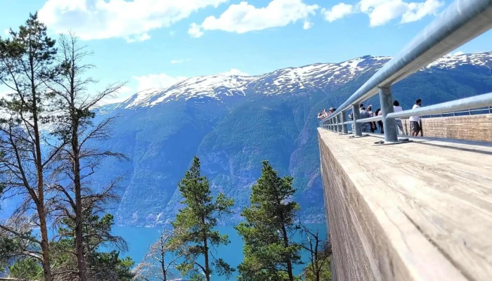 Utsiktspunkt -    Stegastein Poengsum - Aurland