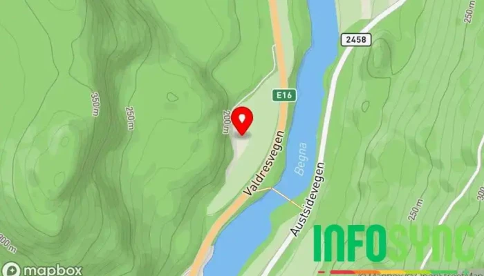 kart over Valdres hytteservice Hans Erik Lybekk Entreprenør i Bagn