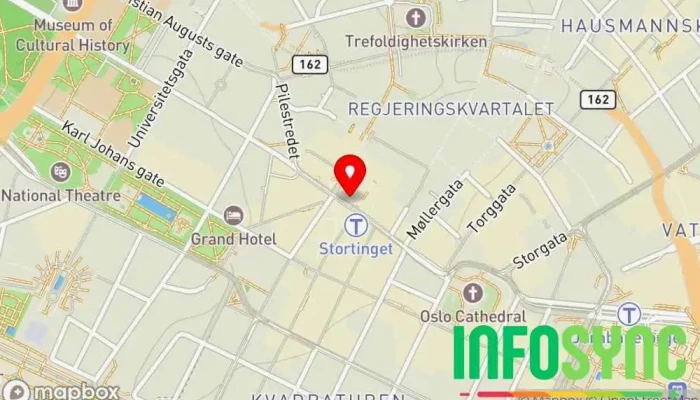 kart over Vali AS Bedriftsrådgivning i Oslo