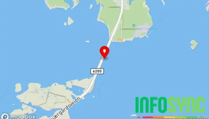 kart over Verjeskiftet bru Bro i Smøla