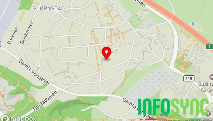 kart over Viken-Konsulentene Hovedkontor i Grålum