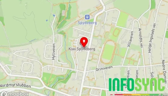 kart over Viken Solskjerming AS Markiseleverandør, Markisebutikk i Spydeberg