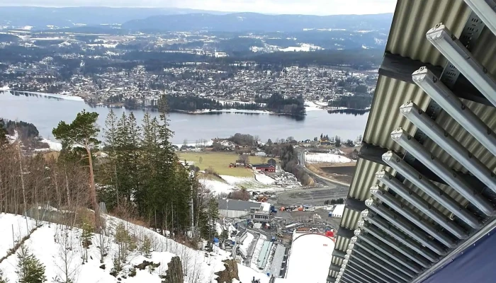 Vikersund Hoppsenter -  Område - Vikersund