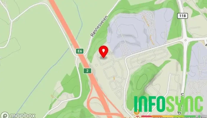 kart over Viking Halden Bilberging, Limousineservice i Halden