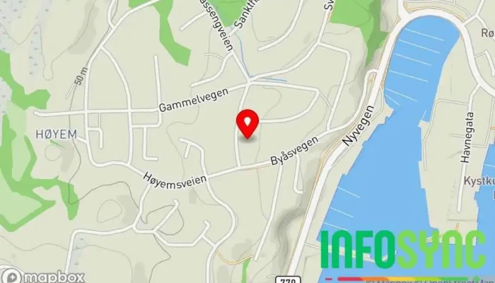 kart over Vikna Kranservice Kranservice i Rørvik