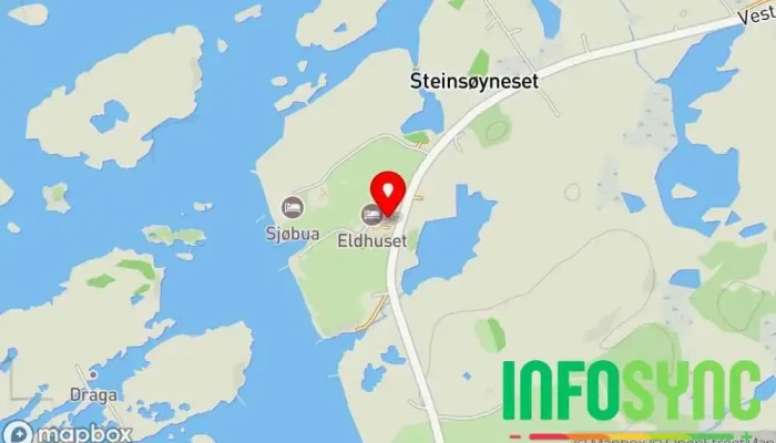 kart over Villsaugården Ferieleilighet, Gårdsmarked, Hotell i Smøla