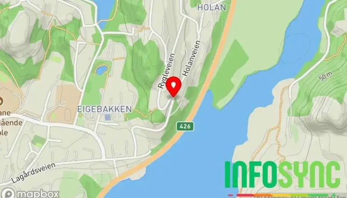 kart over Workshop Dig IT AS  i Egersund